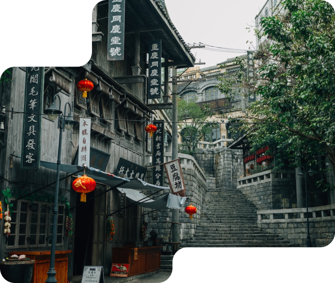 Historical building in china